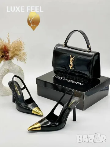 Yves Sent Laurent 🔥 Дамски Сандали , снимка 4 - Сандали - 56108261