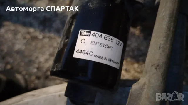 Моторче и механизъм ЗА ЧИСТАЧКИ ПРЕДНИ PEUGEOT 307 И 404638, снимка 2 - Части - 48325021