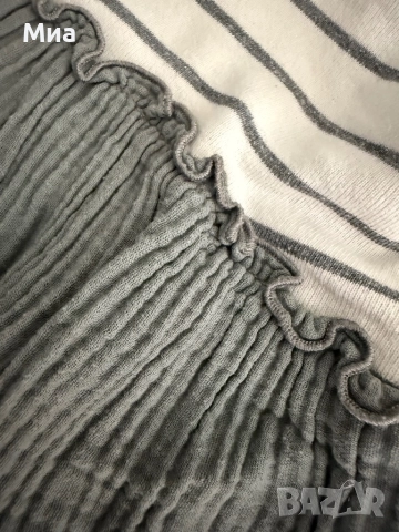 Рокля за момиченце с качулка Zara, 3-4 годинки, снимка 6 - Детски рокли и поли - 52659089