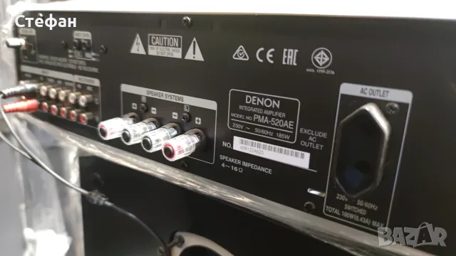 Denon PMA520AE HI-FI , снимка 3 - Ресийвъри, усилватели, смесителни пултове - 55836498