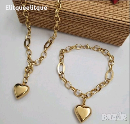 колие и гривна , снимка 2 - Бижутерийни комплекти - 52328098