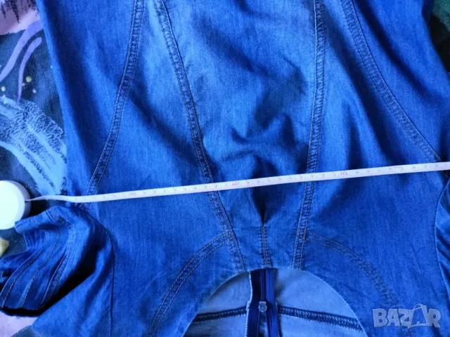 дънкова рокля М-С+ подаръци, снимка 5 - Рокли - 47578786