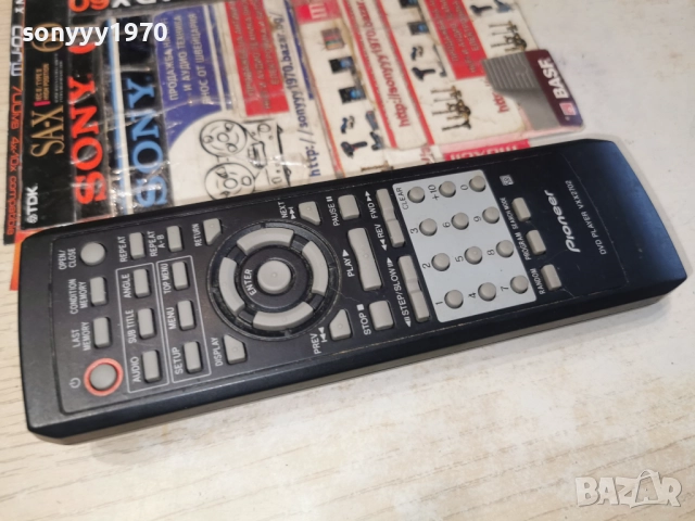 PIONEER DVD REMOTE-ВНОС SWISS 2612251012, снимка 6 - Дистанционни - 52902163