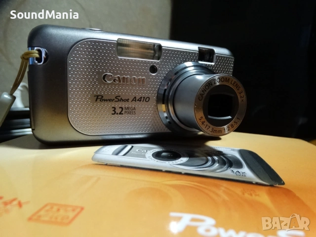 Canon PowerShot A410 ..., снимка 5 - Фотоапарати - 53483479