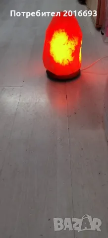 Лампа каменна сол -голяма., снимка 4 - Соларни лампи - 48463606