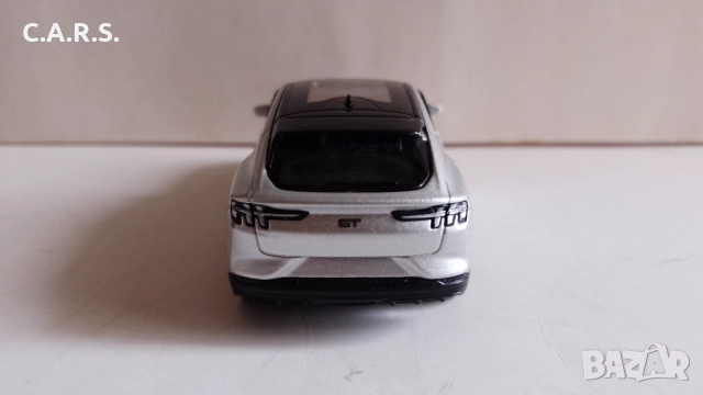 Welly 2023 Ford Mustang Mach E-GT Silver - 1:34-39, снимка 3 - Колекции - 52664090