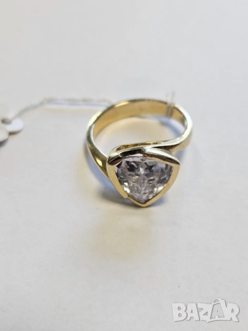 Златен женски пръстен 585/14к 6гр, снимка 6 - Пръстени - 51531922