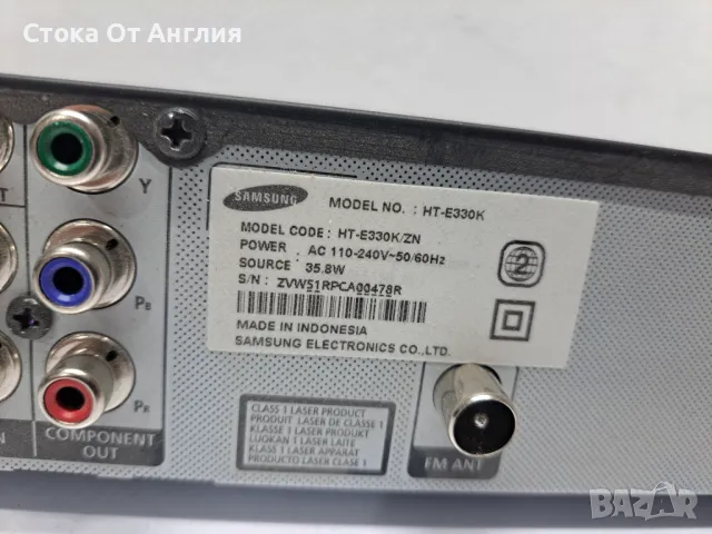 Аудио система - Samsung HT-E330K, снимка 7 - Аудиосистеми - 49280312