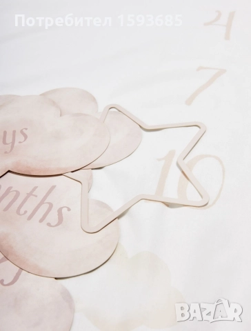 Бебешка постелка/одеяло за снимки, снимка 2 - Комплекти за бебе - 52927635