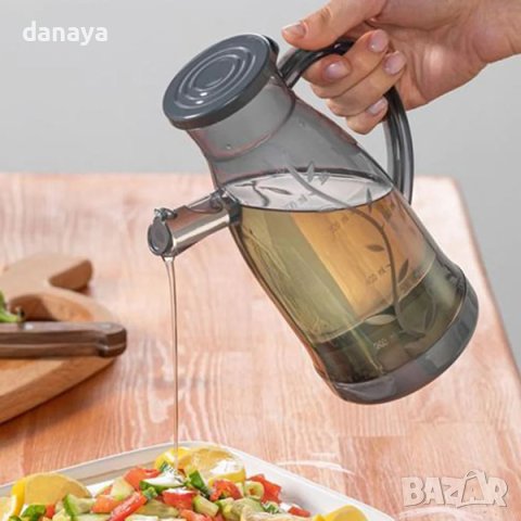 4056 Бутилка за олио или зехтин, 700 мл, снимка 2 - Прибори за хранене, готвене и сервиране - 42287659