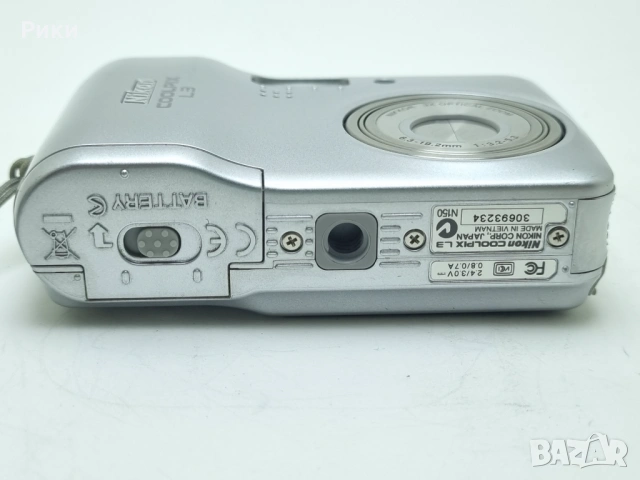 Nikon COOLPIX L3 5.1MP Digital Camer, снимка 11 - Фотоапарати - 53804797