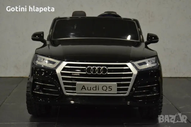 Акумулаторен Двуместна джип Audi Q5 4X4 24V батерия,MP4, снимка 10 - Електрически играчки - 50269143