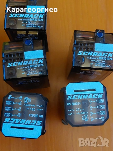 Реле SCHRACK , снимка 5 - Резервни части за машини - 53658903