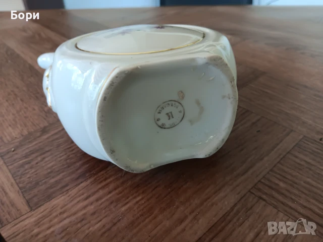 Стара порцеланова българска кана, снимка 7 - Аксесоари за кухня - 50939709