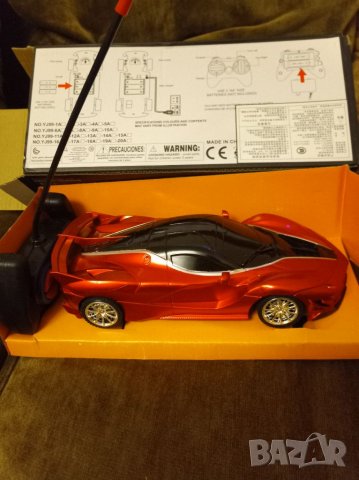 количка Ferrari с дистанционно , снимка 2 - Коли, камиони, мотори, писти - 39096980