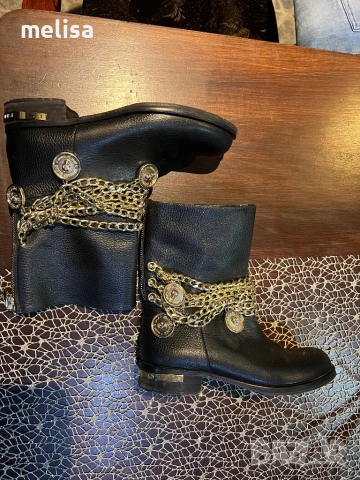 Philipp Plein  Кожени боти  