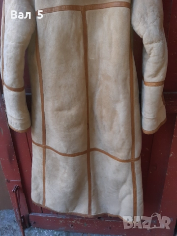 Красив стилен дамски кожух - агнешка кожа, снимка 7 - Други - 51760076