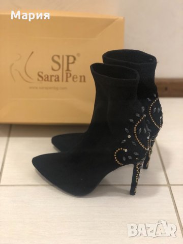 Оригинални боти Sara Pen, снимка 5 - Дамски боти - 34040382
