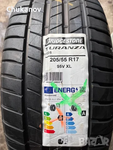 205/55/17 Bridgeston Turanza T005