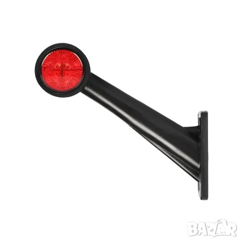 LED габарит рогче 8 LED под 45 градуса 190 mm 24V