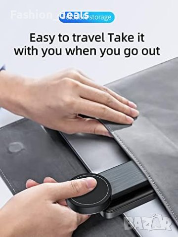 Ново Магнитно безжично зарядно устройство 15W/Сгъваема стойка, снимка 6 - Безжични зарядни - 41665166