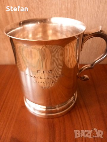 Френска посребрена чаша , снимка 8 - Антикварни и старинни предмети - 40070928