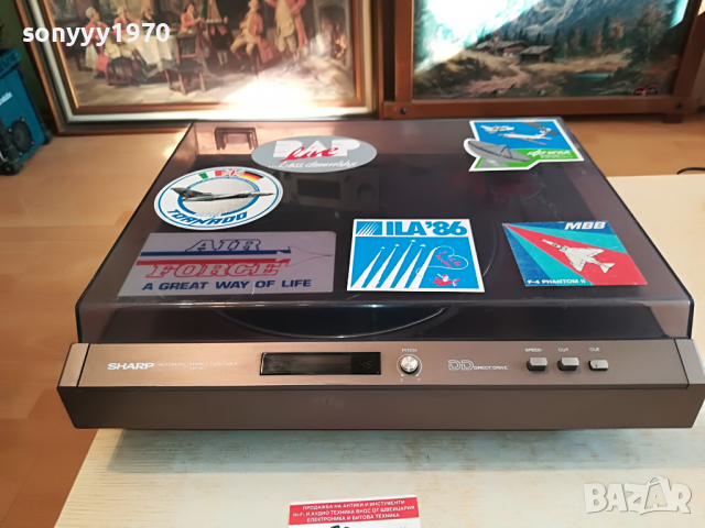 sharp dd made in japan 2903220953, снимка 8 - Грамофони - 36265576