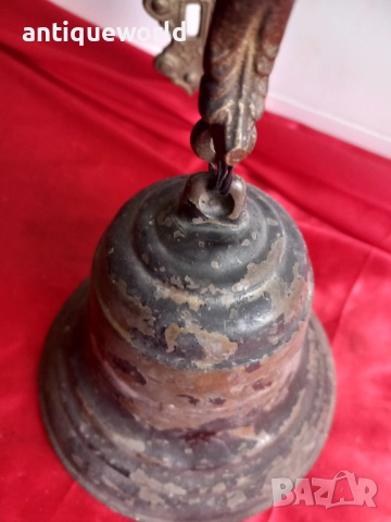 Стара Бронзова Камбана за Порта, Врата, снимка 6 - Антикварни и старинни предмети - 52845898
