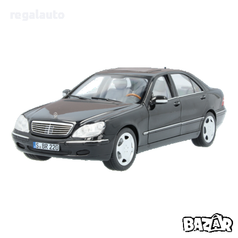 B66040659,Умален модел die-cast Mercedes-Benz S 600 Limousine Langversion V220 (2000-2005)1:18