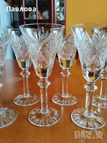 Кристален сервиз , снимка 5 - Сервизи - 52645866