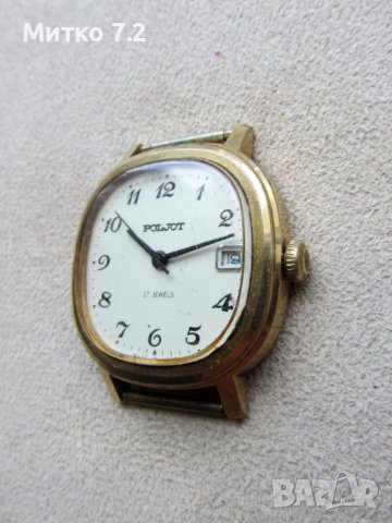  Poljot 17j - механичен часовник, снимка 4 - Антикварни и старинни предмети - 41633575