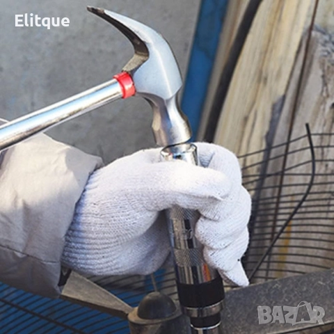 Комплект ударна отвертка в комплект с 6 броя накрайници в кутия, снимка 2 - Други стоки за дома - 52888991