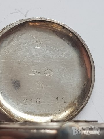 Стар сребърен механичен дамски часовник, снимка 10 - Антикварни и старинни предмети - 38972744