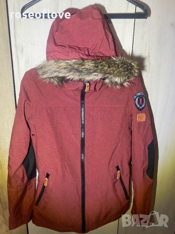 НОВО Дамско яке TWENTYFOUR с качулка с пух, размер - 36, снимка 3 - Якета - 35707705