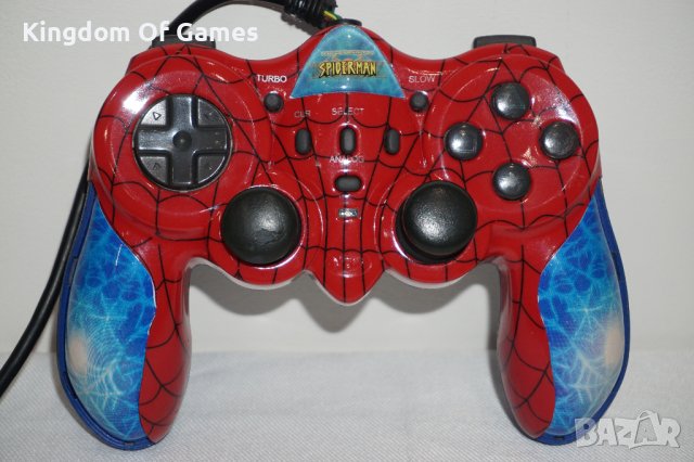 Оригинален джойстик Spider-Man Marvel Naki за Playstation 2  ТЕСТВАН И РАБОТЕЩ