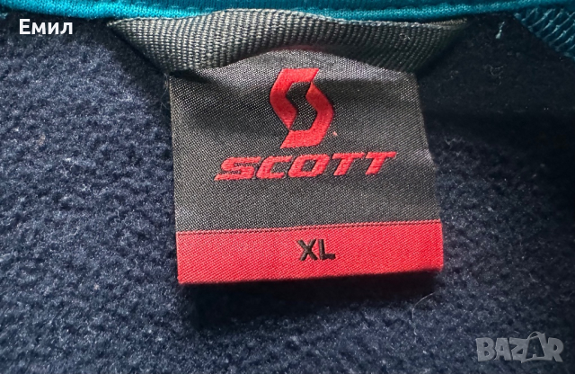 Мъжко горнище Scott, Размер XL, снимка 6 - Суичъри - 44767366