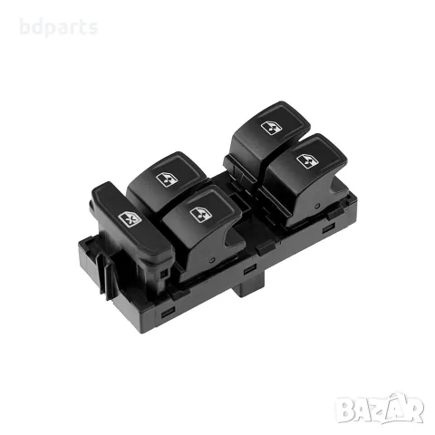 Бутон ключ за стъкла, Volkswagen, VW Passat B8, Golf 7, Polo 6, Черен