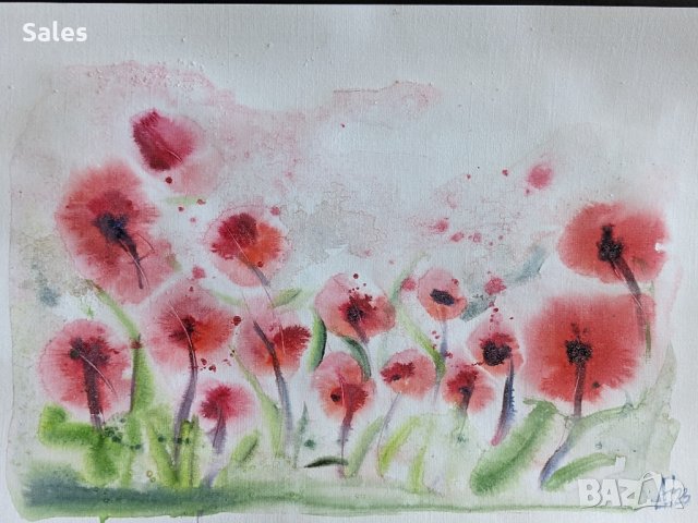 Картини акварел, снимка 8 - Картини - 41121407