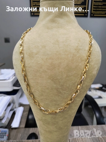 НОВ Златен Синджир 11.79гр / 14К, снимка 3 - Колиета, медальони, синджири - 52772854