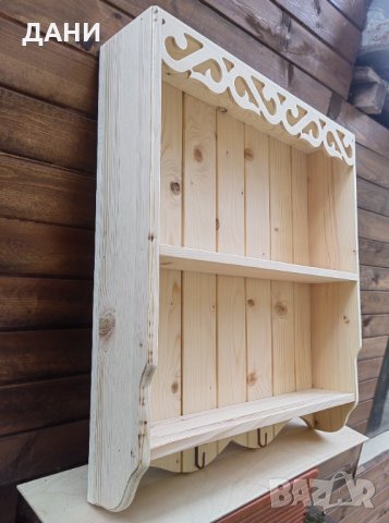Етажерка от иглолистна дървесина , снимка 3 - Етажерки - 41343594