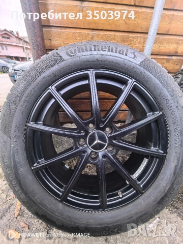 Оригинални джанти с гуми за Мерцедес 18" със зимни гуми 215/60/18
