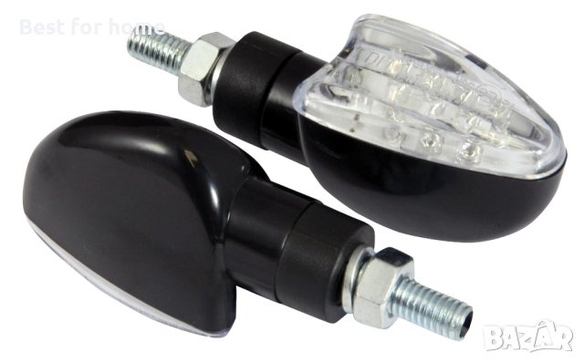 LED мигачи за мотор Hyosung 12V, комплект от 2 бр, снимка 5 - Аксесоари и консумативи - 41601739