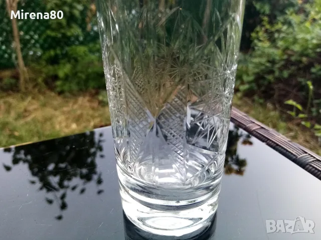 Български кристален сервиз за вода - СИП ! , снимка 3 - Сервизи - 55792507