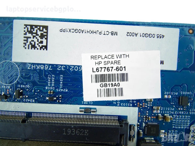 Дънна платка HP Pavilion X360 14-DH 14M-DH0001DX Intel i5-10210U 448.0GG03.0011 L67767-601 с Охлажда, снимка 5 - Части за лаптопи - 52597345