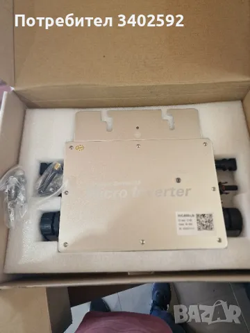 Соларен  панелен инвертор мрежови WVC 600W, снимка 3 - Друга електроника - 47315298