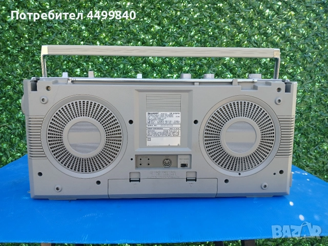 ПРОДАВАМ КАСЕТОФОН ПЕРФЕКТНО ЗАПАЗЕН МНОГО РЯДЪК МОДЕЛ ЧИСТ ЯПОНЕЦ ( SHARP GF-6464H JAPAN) , снимка 3 - Радиокасетофони, транзистори - 52847273