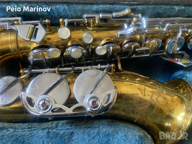 Алт саксофон Амати Tone king, снимка 3 - Духови инструменти - 52677300