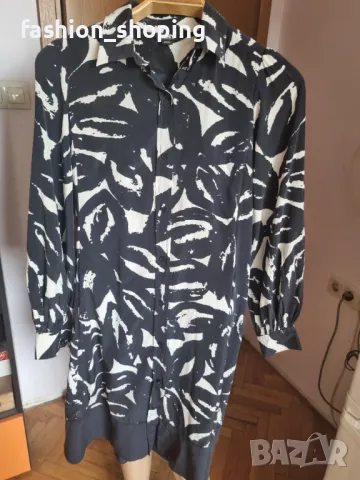 Копринена рокля Dkny, снимка 4 - Рокли - 47601679