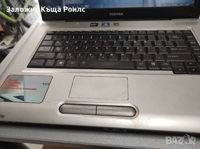 TOSHIBA SATELITE AMD Septon Sl-42 RAM 3GB 220HDD, снимка 2 - Лаптопи за дома - 44417607