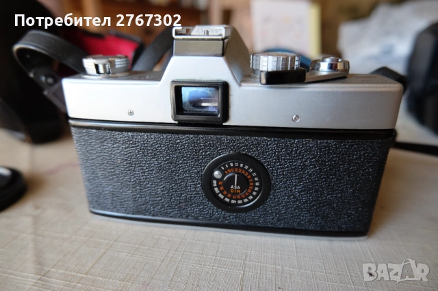 Minolta SRT101 & Minolta Auto Rokkor-PF 58mm f1.4 lens. MD Mount, снимка 4 - Фотоапарати - 53810281